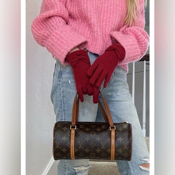 AUTHENTIC LOUIS VUITTON PAPILLON 30 HANDBAG PURSE MONOGRAM NO0040 - Picture 10 of 10